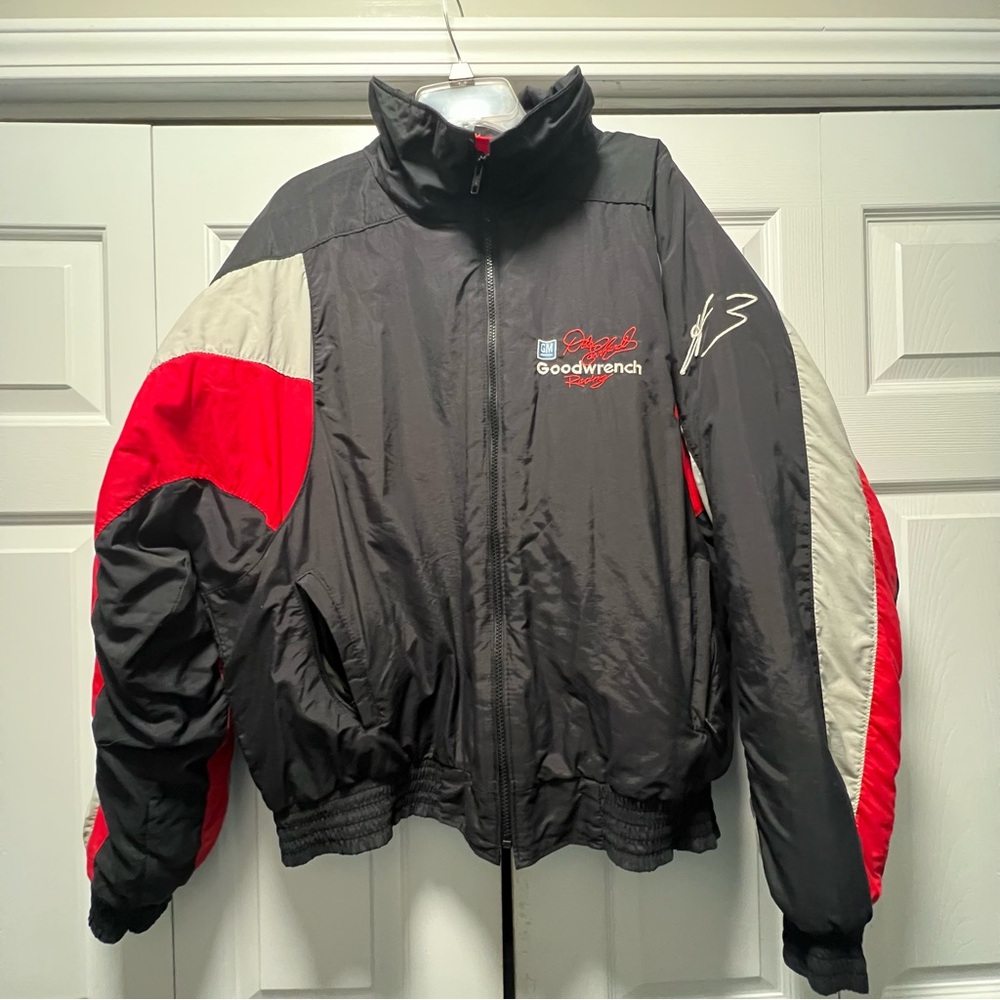 Vintage 90s American Made Nascar Dale Earnhardt Intimidator Jacket Men’s Size XL